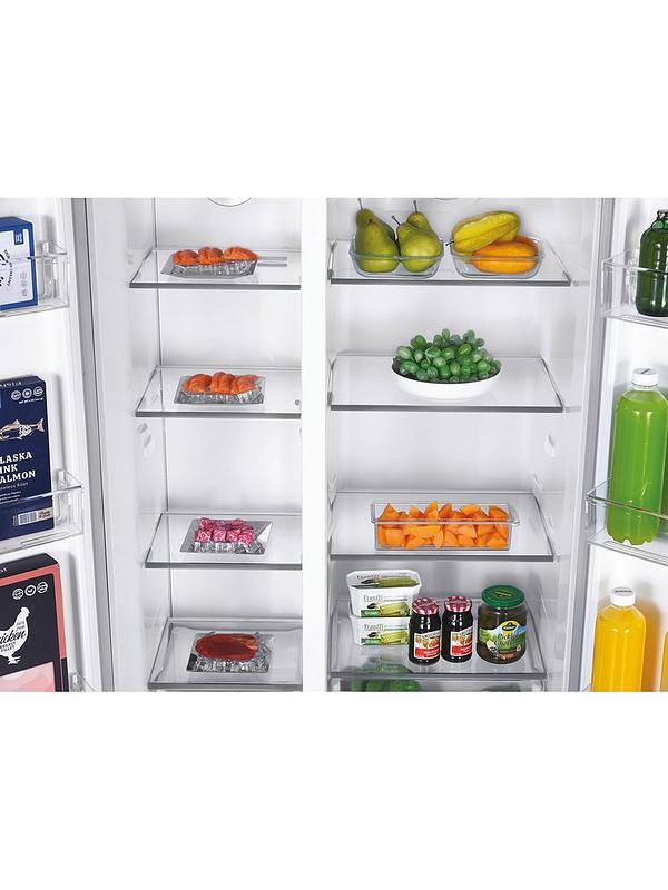 Hoover HHSBSO-6174XK-1 American Style fridge freezer - Inox - Image 6
